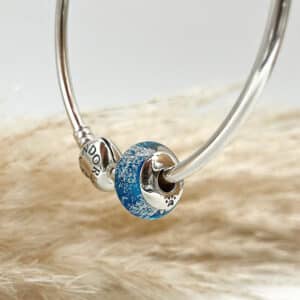 Aquamarine pandora compatible charm